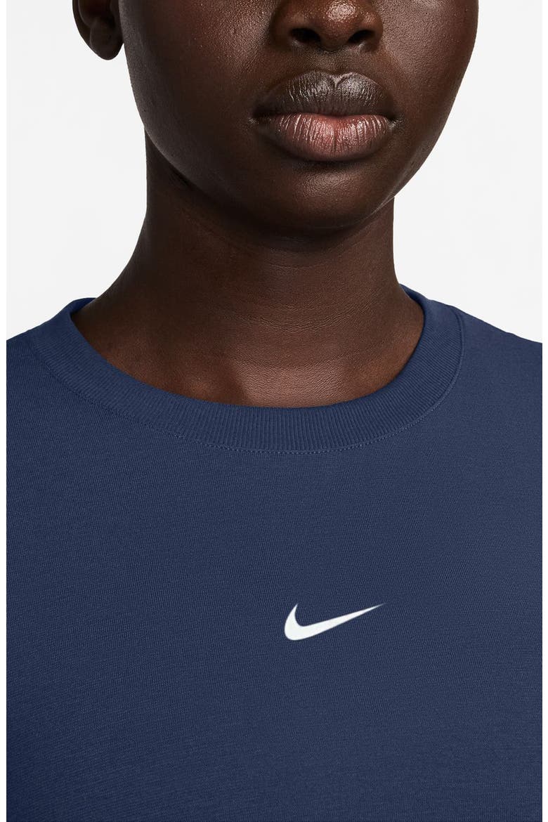 One Relaxed Dri-FIT T-Shirt, Alternate, color, NAVY/WHITE
