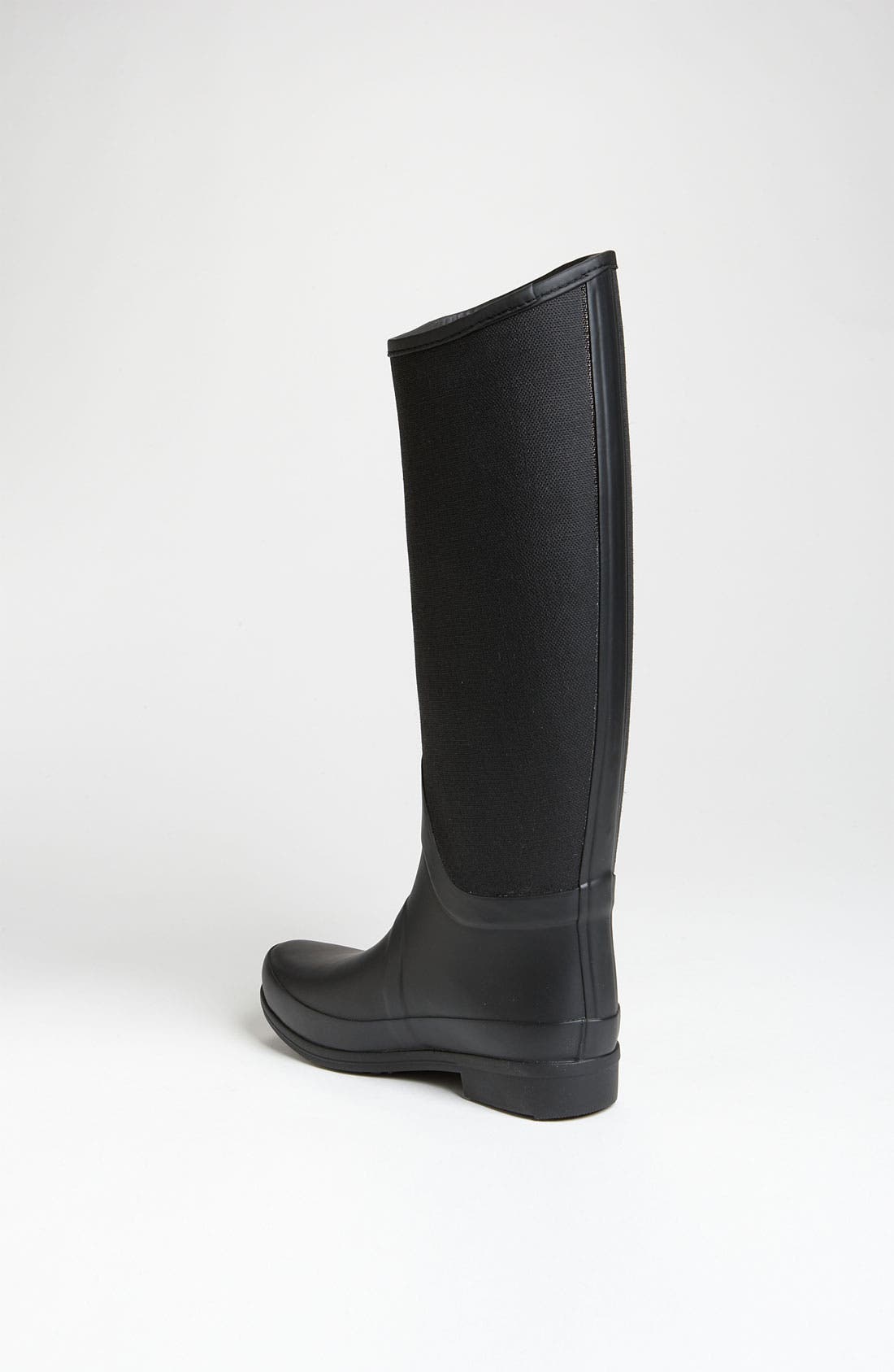 'Regent St. James' Rain Boot, Alternate, color, BLACK