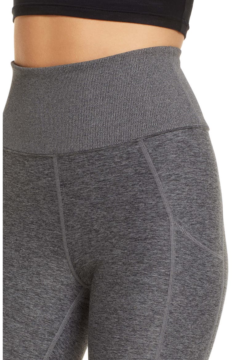 Hold It Wide Waistband Leggings, Alternate, color, BLACK