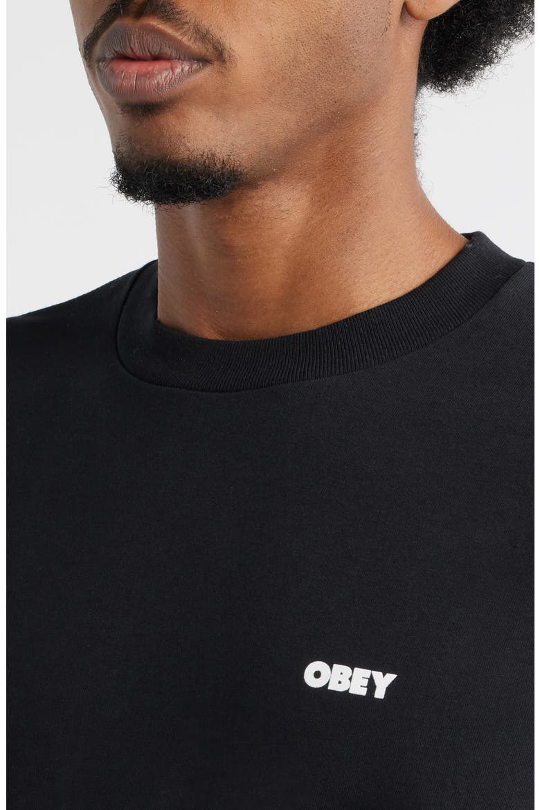 Smog City Cotton Graphic T-Shirt, Alternate, color, BLACK