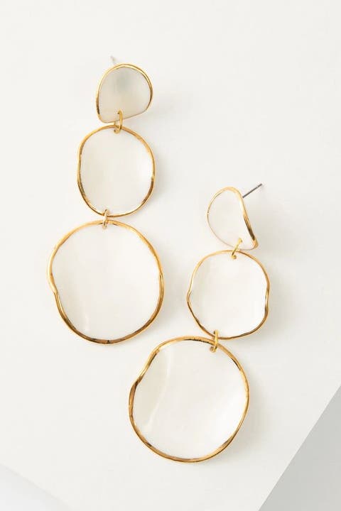 Stacked Spheres Earrings