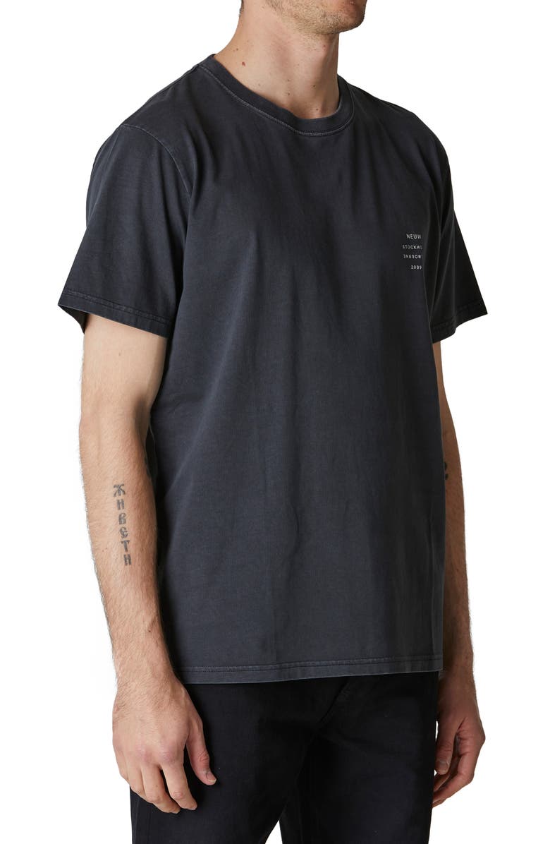 NEUW DENIM Band Short Sleeve Logo Tee, Alternate, color,