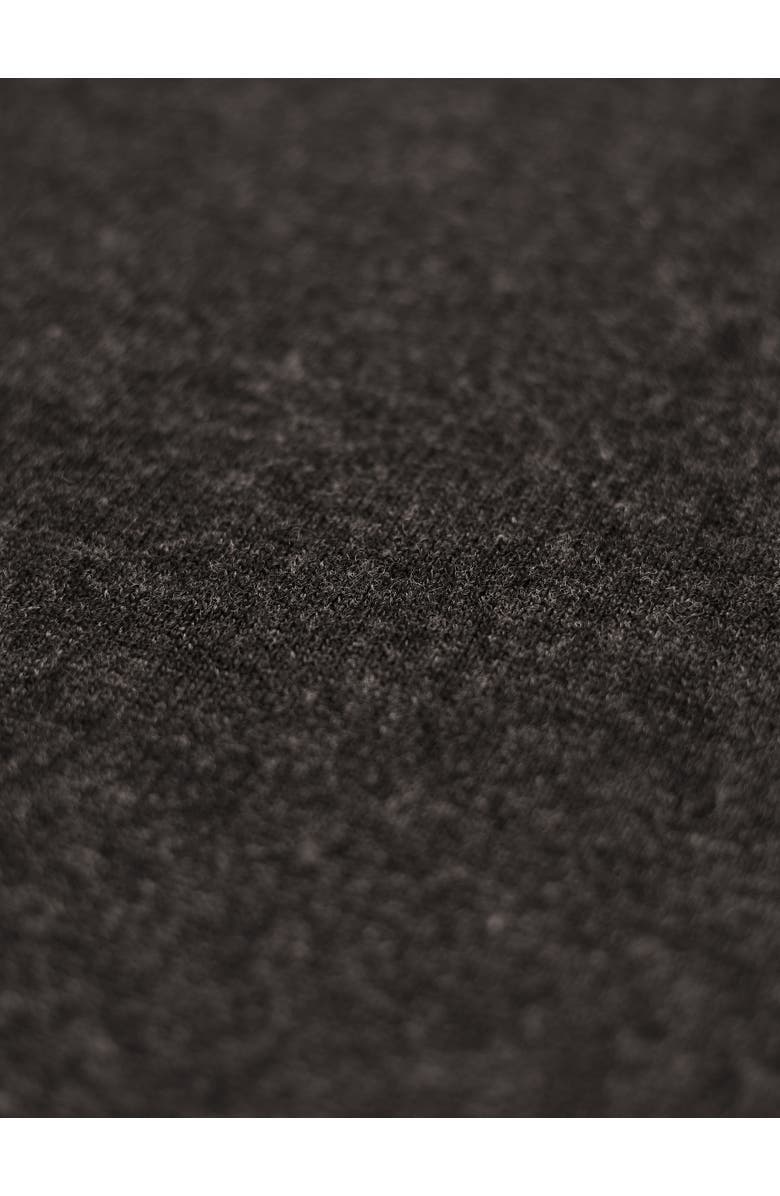 Celtic & Co. Geelong Wool Slouch Turtleneck Sweater, Alternate, color, Charcoal