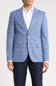 Plaid Stretch Sport Coat