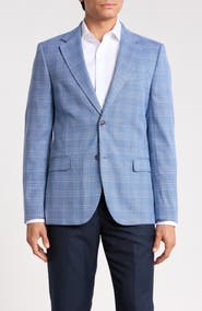 Nautica Plaid Stretch Sport Coat