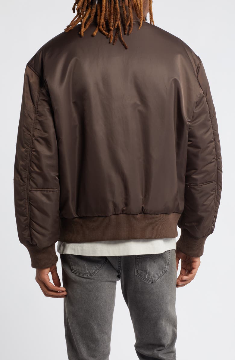 Topman MA-1 Reversible Bomber Jacket, Alternate, color, 