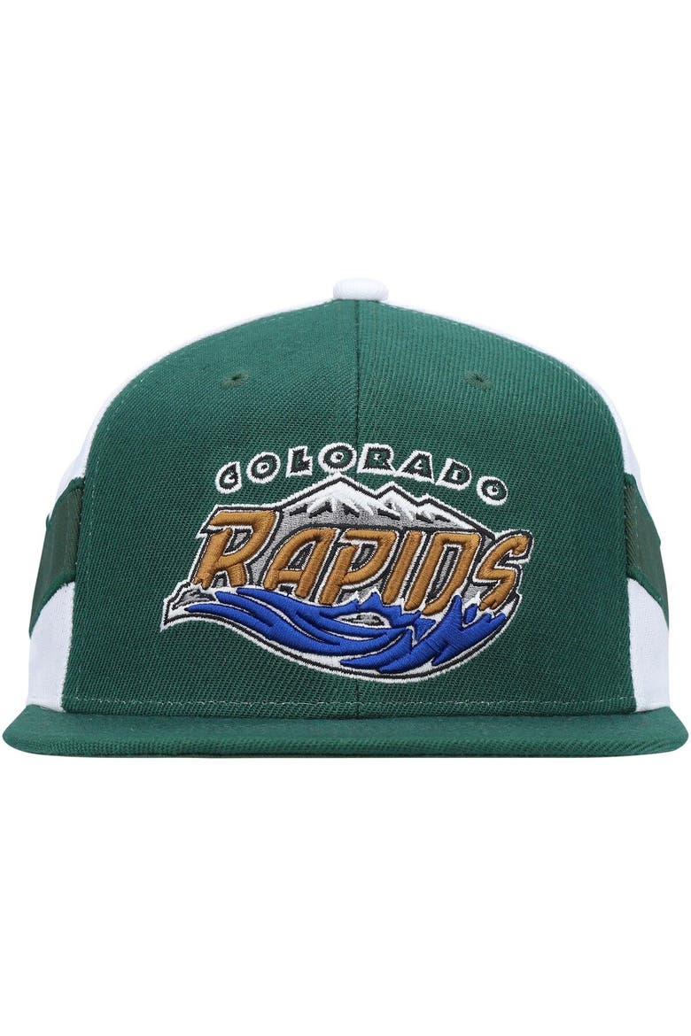 Men's Mitchell & Ness Green Colorado Rapids Historic Logo Since '96 Jersey Hook Snapback Hat, Alternate, color, Green