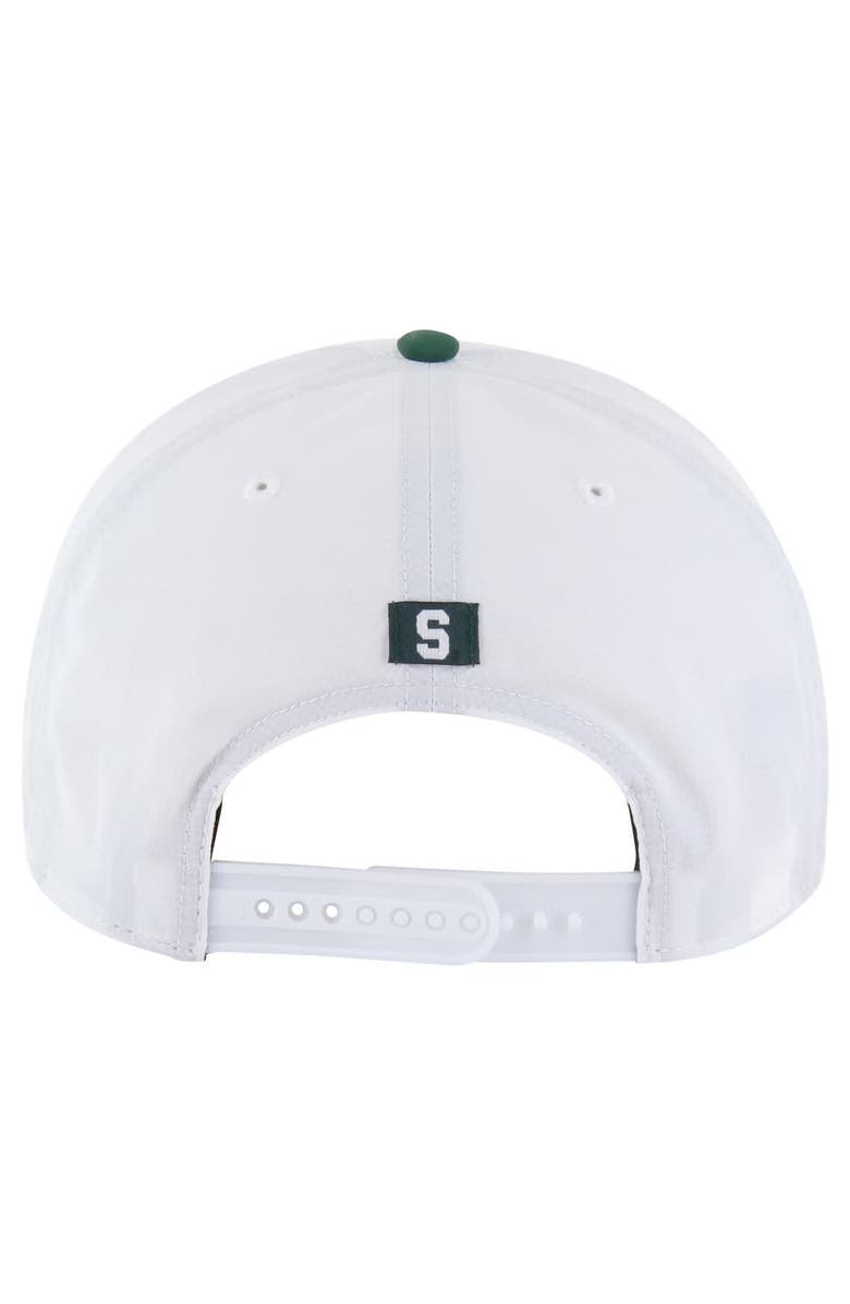 '47 Men's '47  White Michigan State Spartans Lineman Hitch brrr° Adjustable Hat, Alternate, color, White