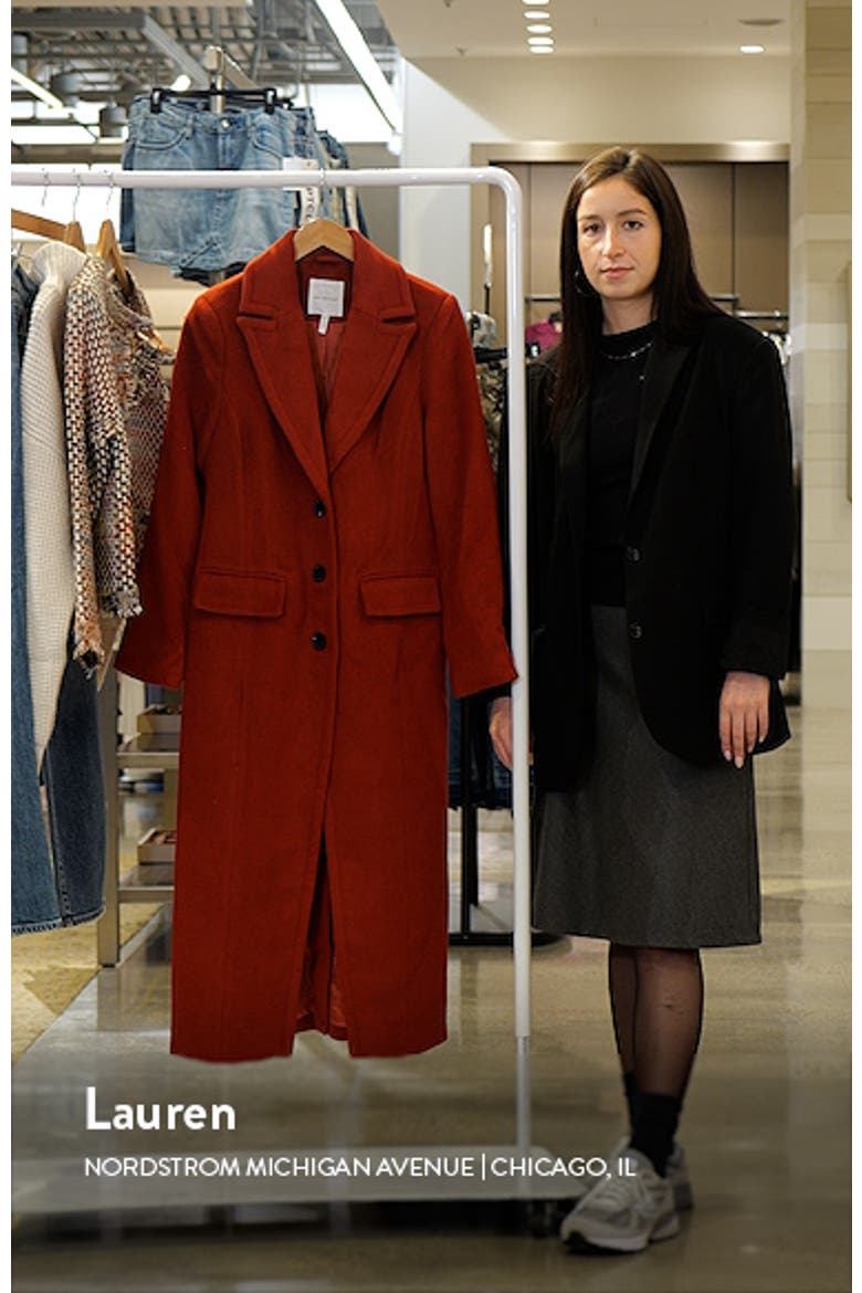 Cutaway Tailored Maxi Coat video