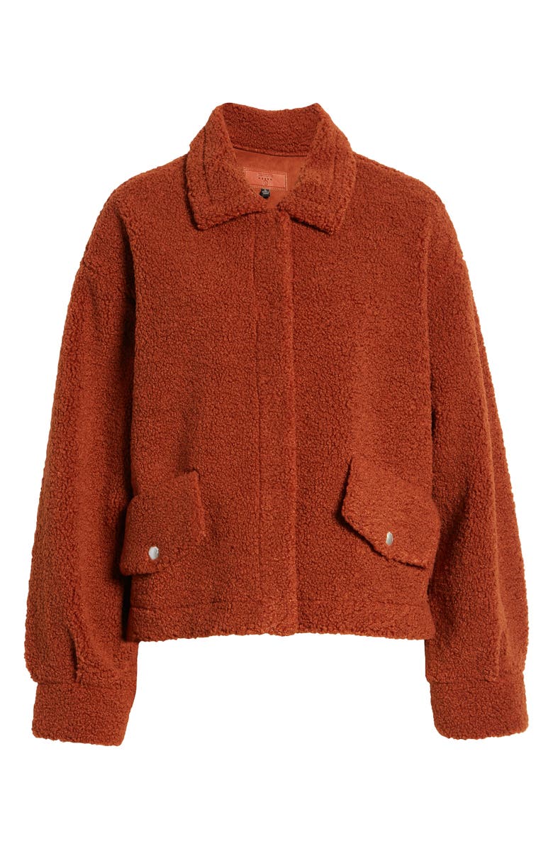 BLANKNYC Bonded Faux Shearling Jacket, Alternate, color,