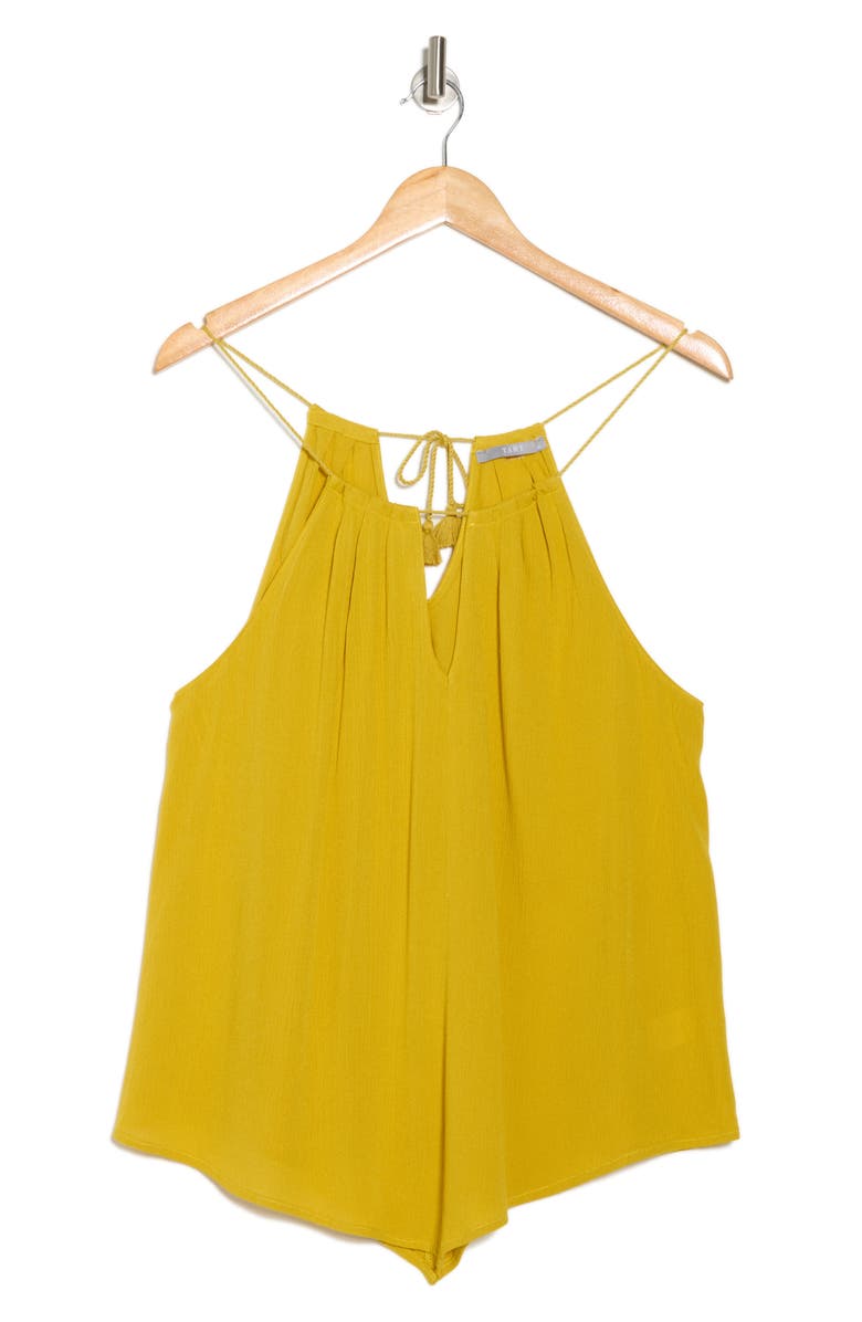 Tart Lonnie Sleeveless Top, Alternate, color, Lemon Curry