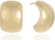 Ettika Everyday Half Hoop Huggie Earrings