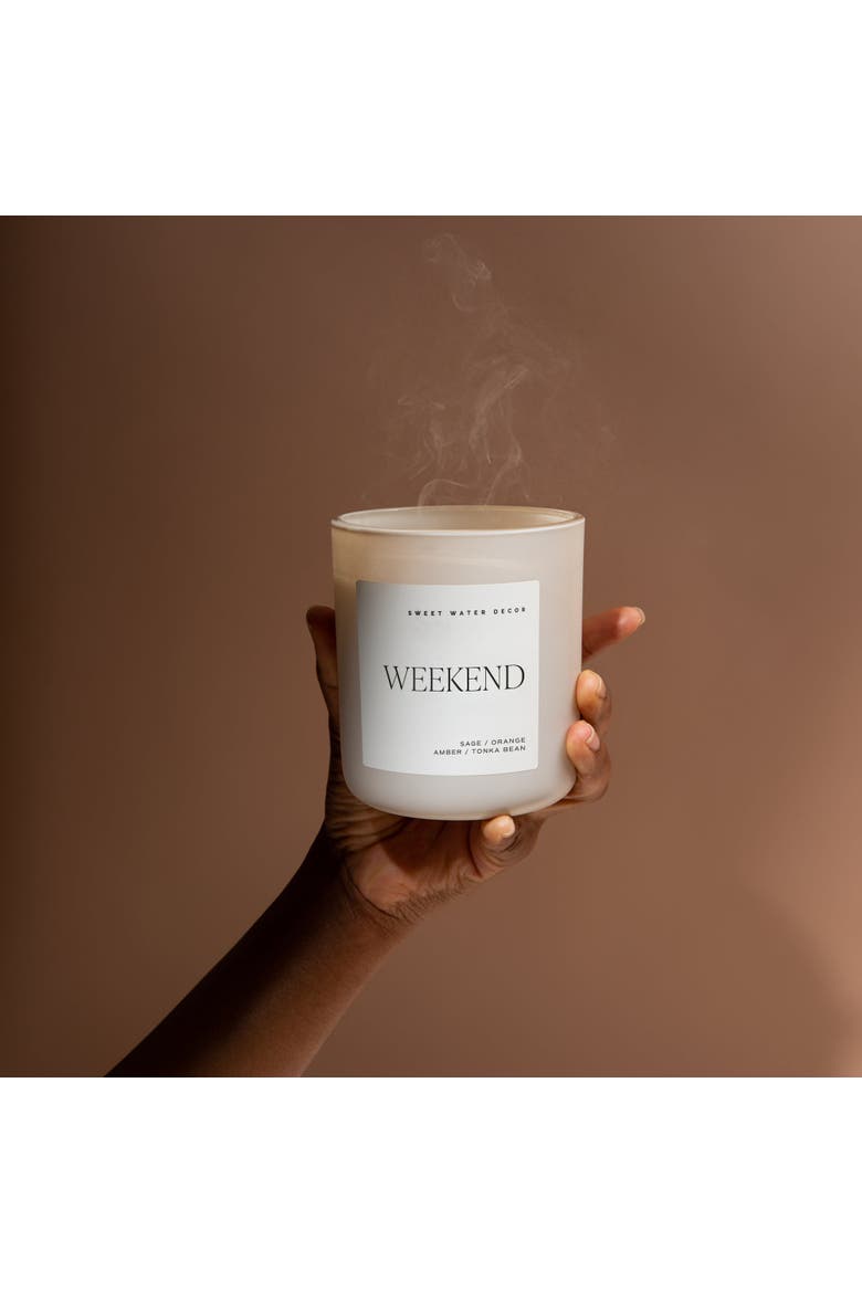 15oz Matte Jar Candle - Woods & Earthy Scents, Alternate, color, Weekend