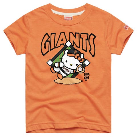 Youth Homage  Orange San Francisco Giants Hello Kitty x MLB Tri-Blend T-Shirt