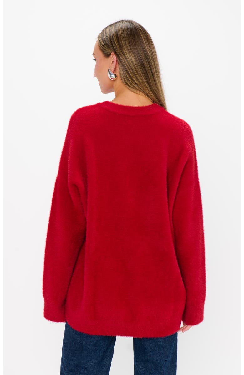 Show Me Your Mumu Classic Crewneck Sweater, Alternate, color, Twas The Night Knit