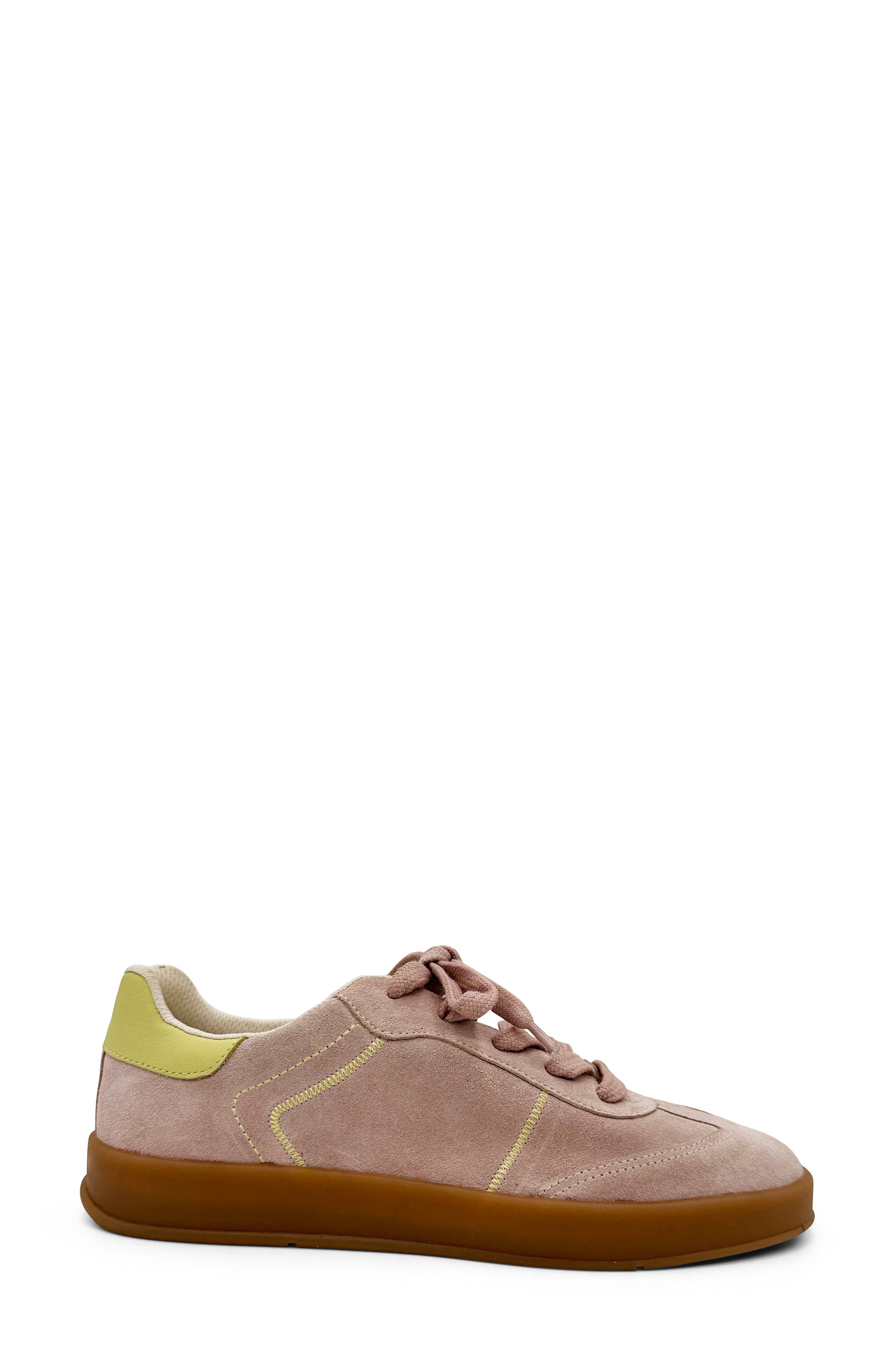 Moldova Low Top Sneaker, Alternate, color, PINK SUEDE