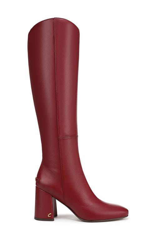 Circus Ny By Sam Edelman Billie Knee High Boot In Burgundy