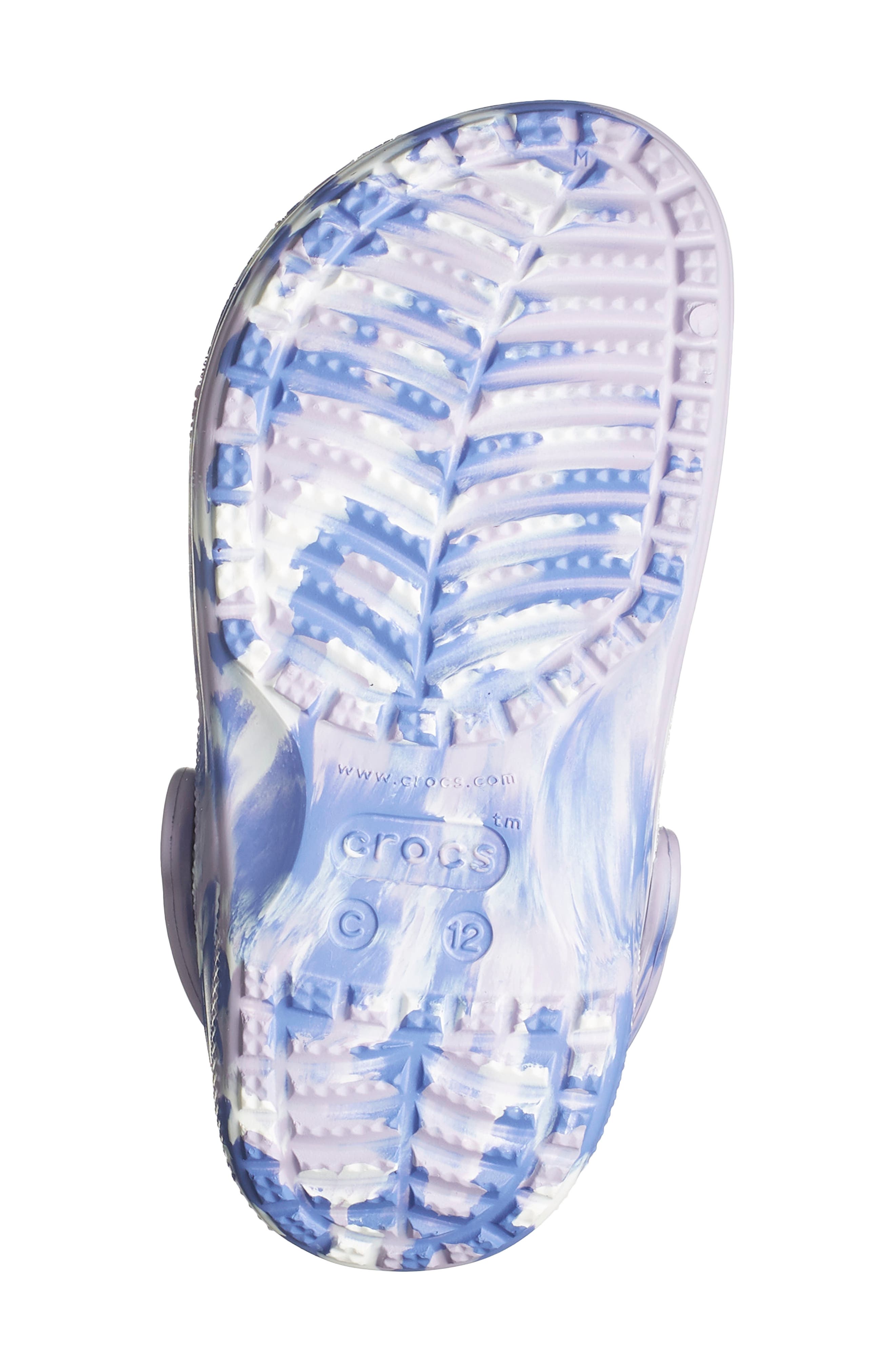 Kids' Baya Marble Clog, Alternate, color, LAV/MLT