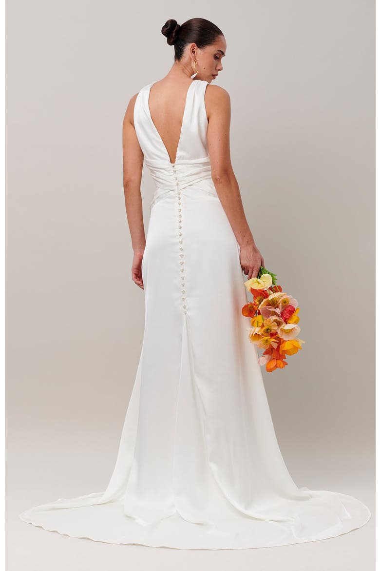 Riviera Gown, Alternate, color, White