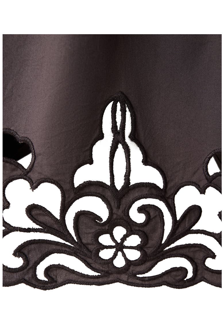 Cotton Openwork Sleeveless Top, Alternate, color, BROWN