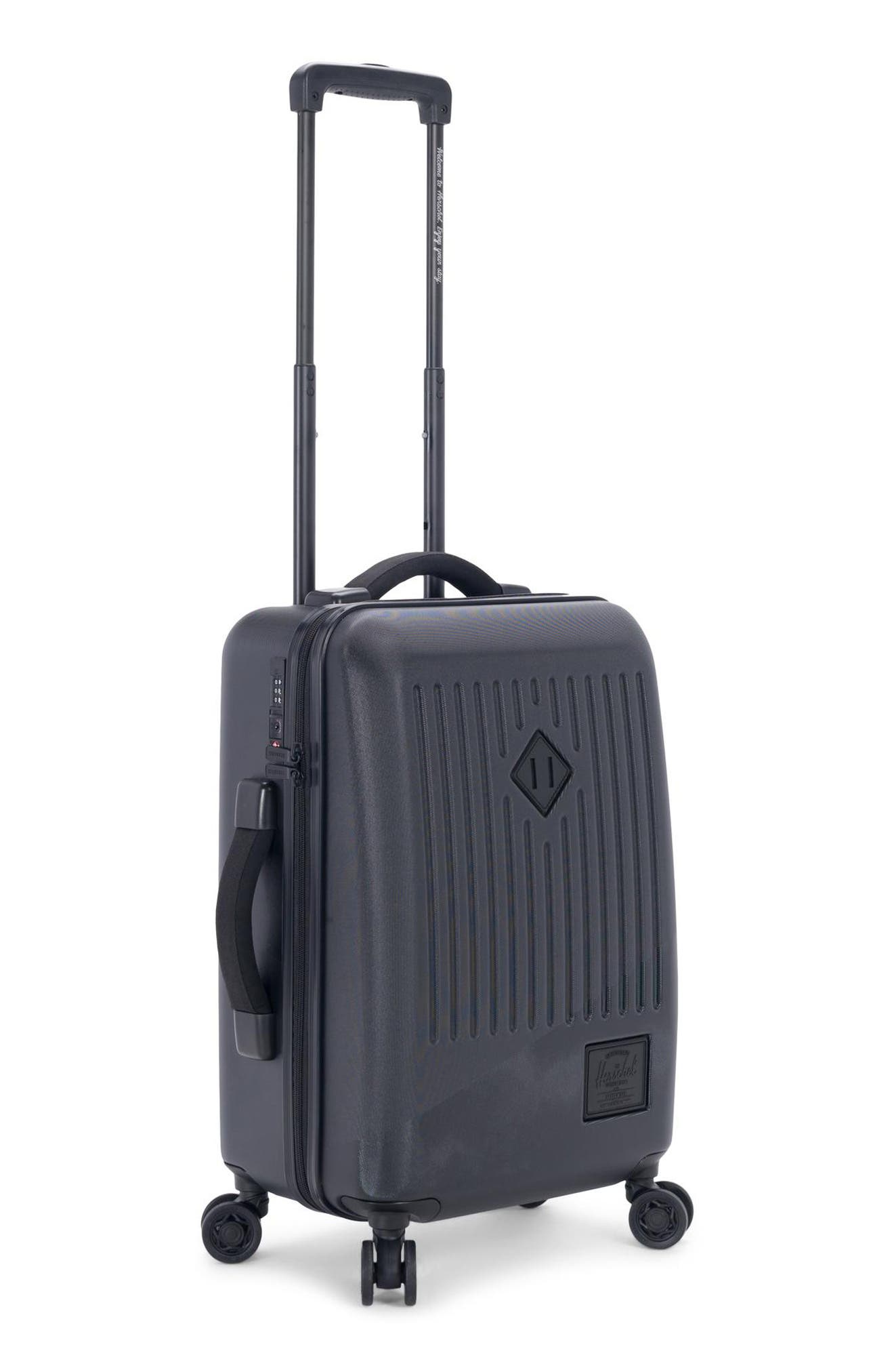 Herschel Supply Co. 23-Inch Small Trade Power Rolling Suitcase, Alternate, color, 