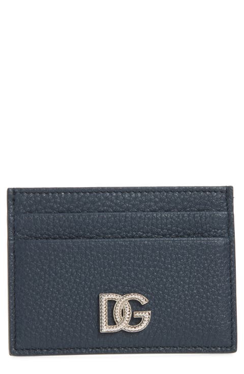 DG Logo Leather Card Case