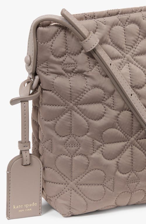 Kate Spade New York Tilly Quilted Crossbody Bag In Gray