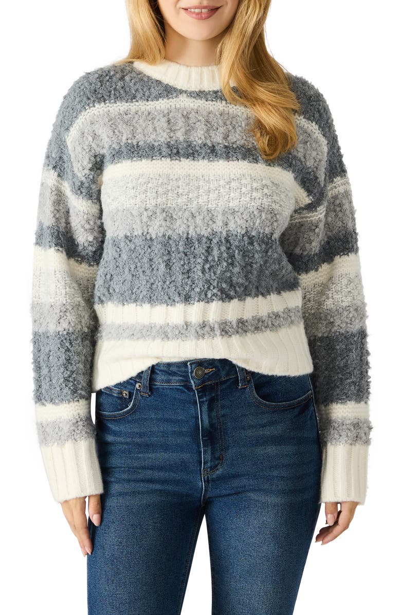 Steve Madden Aubrie Stripe Sweater, Main, color, Multi