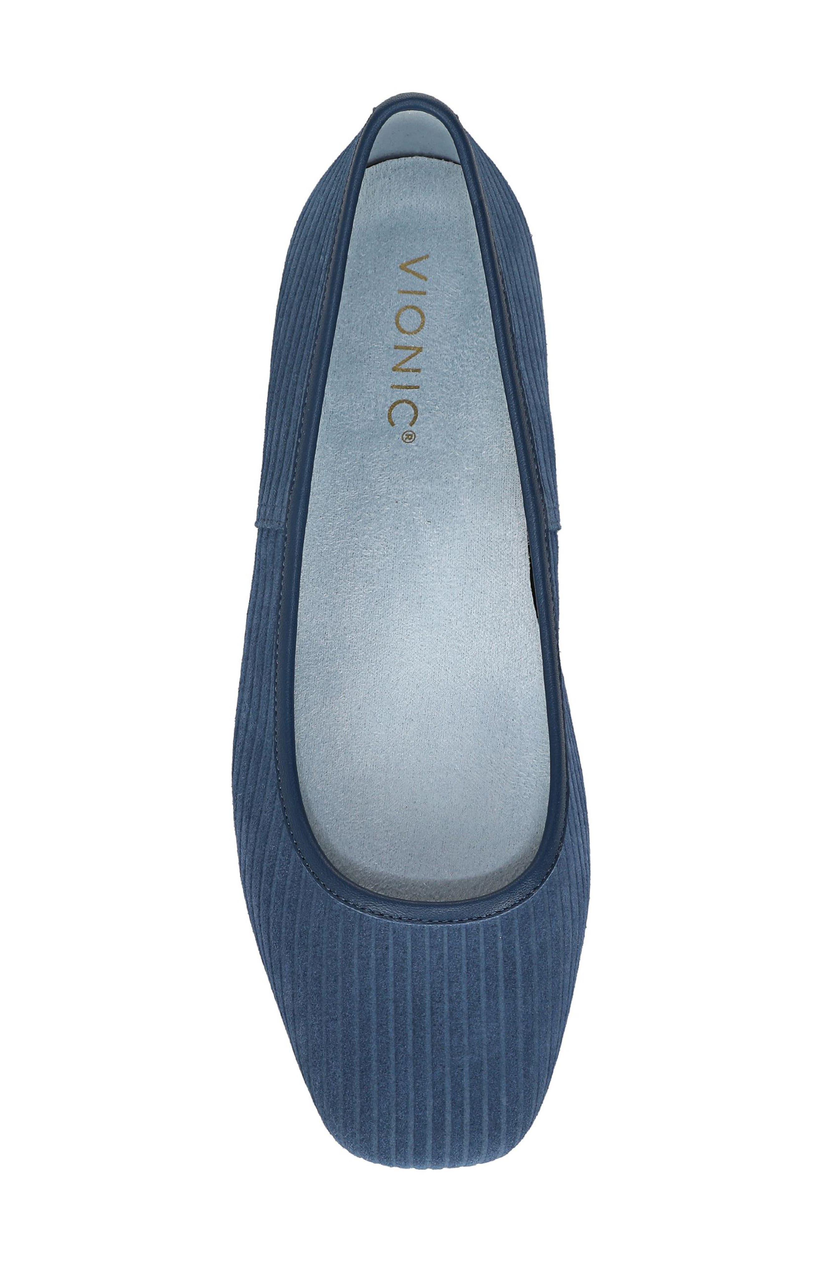 Vionic Orinda Ballet Flat, Alternate, color, Dark Denim
