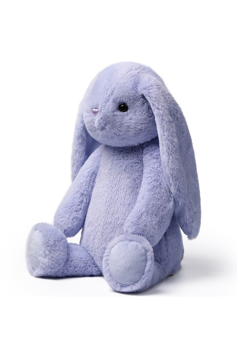 Iris Purple Smiling Rabbit 9.8in Plush, Alternate, color, Multicolored