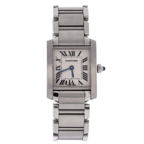 Tank Francaise Quartz Watch Stainless Steel 20