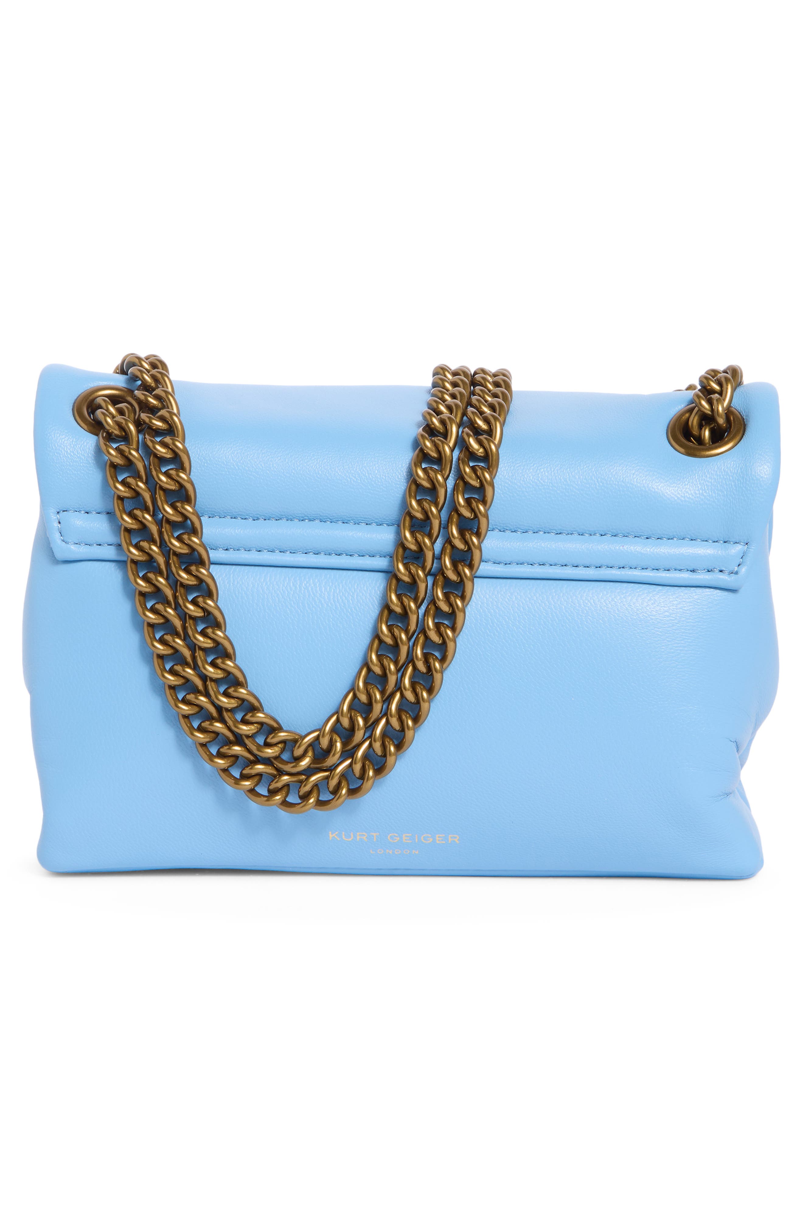 Kurt Geiger London Mini Kew Shoulder Bag, Alternate, color, Mid Blue