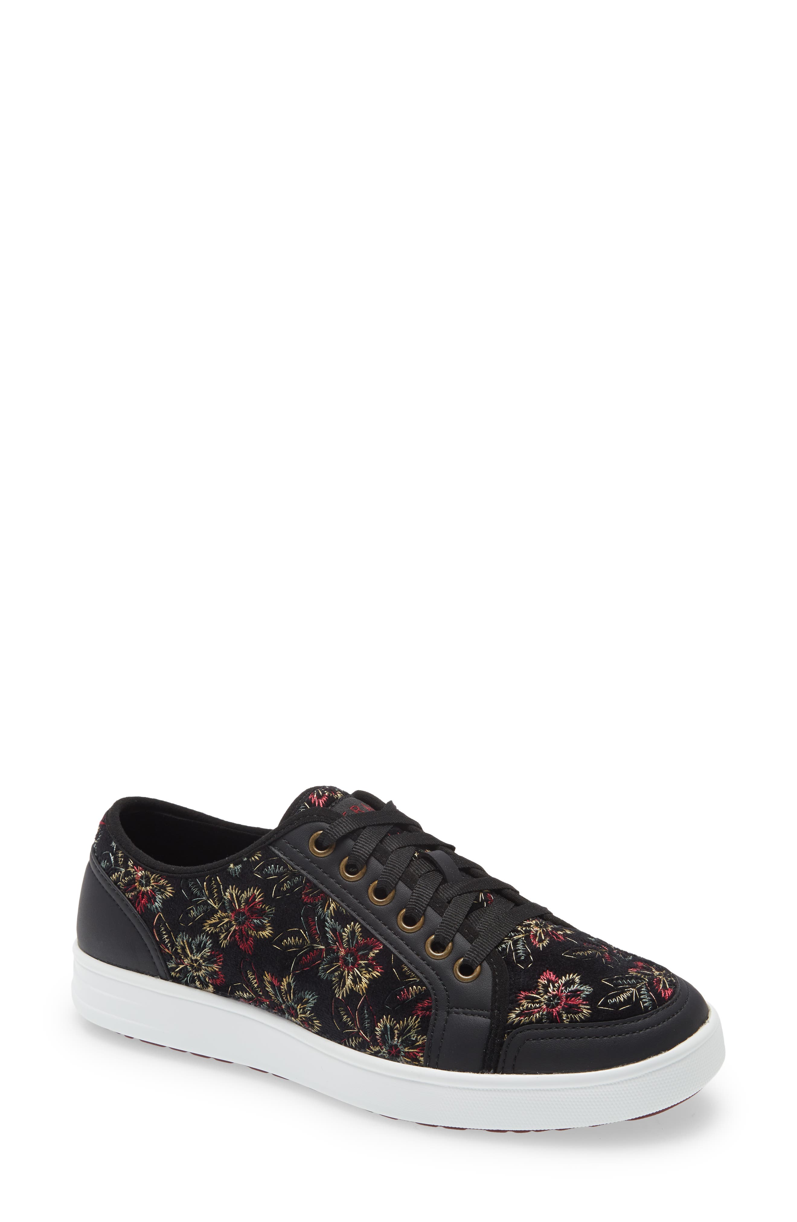 Alegria Lyriq Sneaker, Main, color, WINTERS TALE BLACK LEATHER