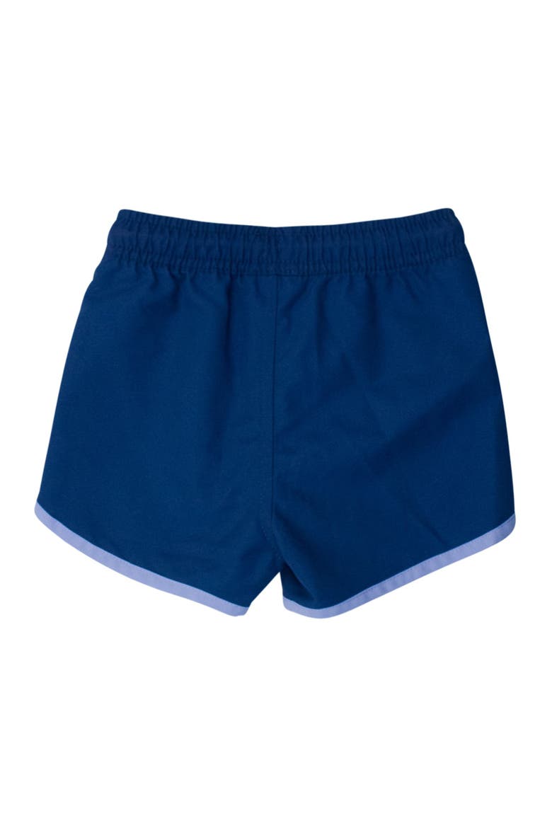 Baby Boys UPF50+ Sun Protected Dolphin Hem Swim Trunks, Alternate, color, Navy