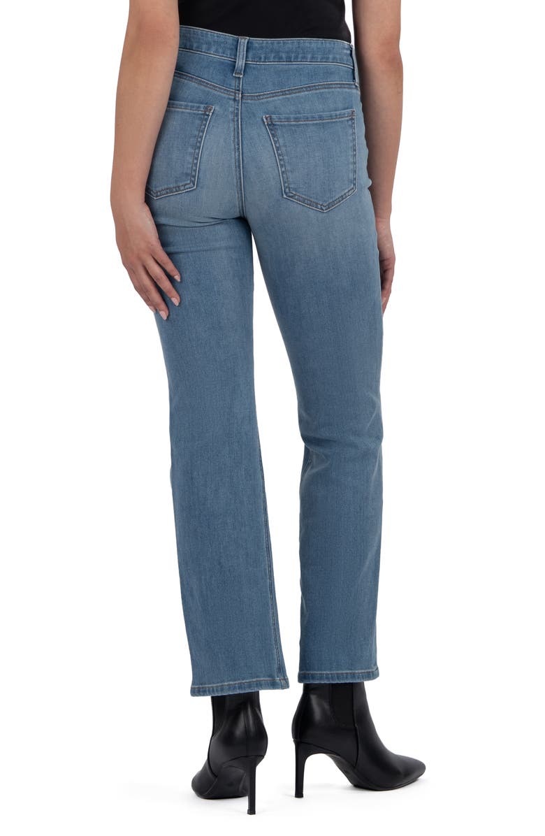 KUT from the Kloth Kelsey High Waist Ankle Flare Jeans, Alternate, color, Improvement