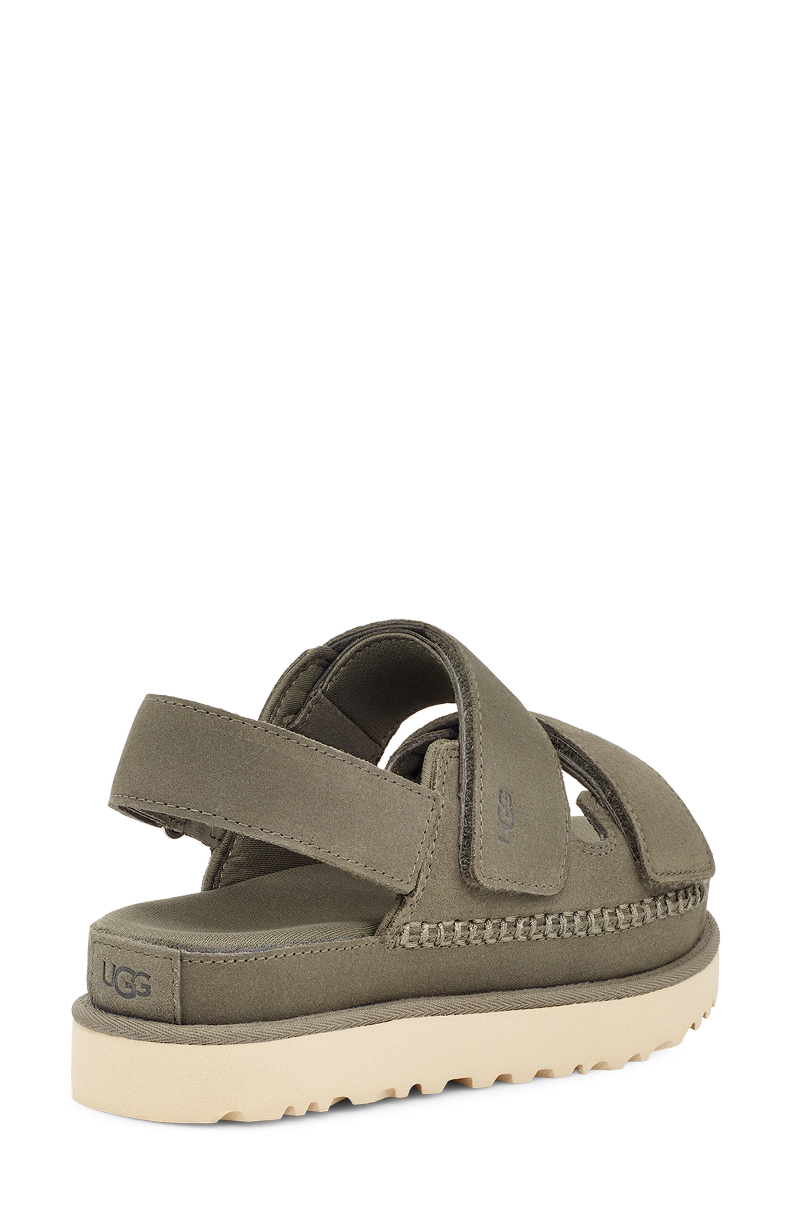 Goldenstar Slingback Platform Sandal, Alternate, color, MOSS GREEN