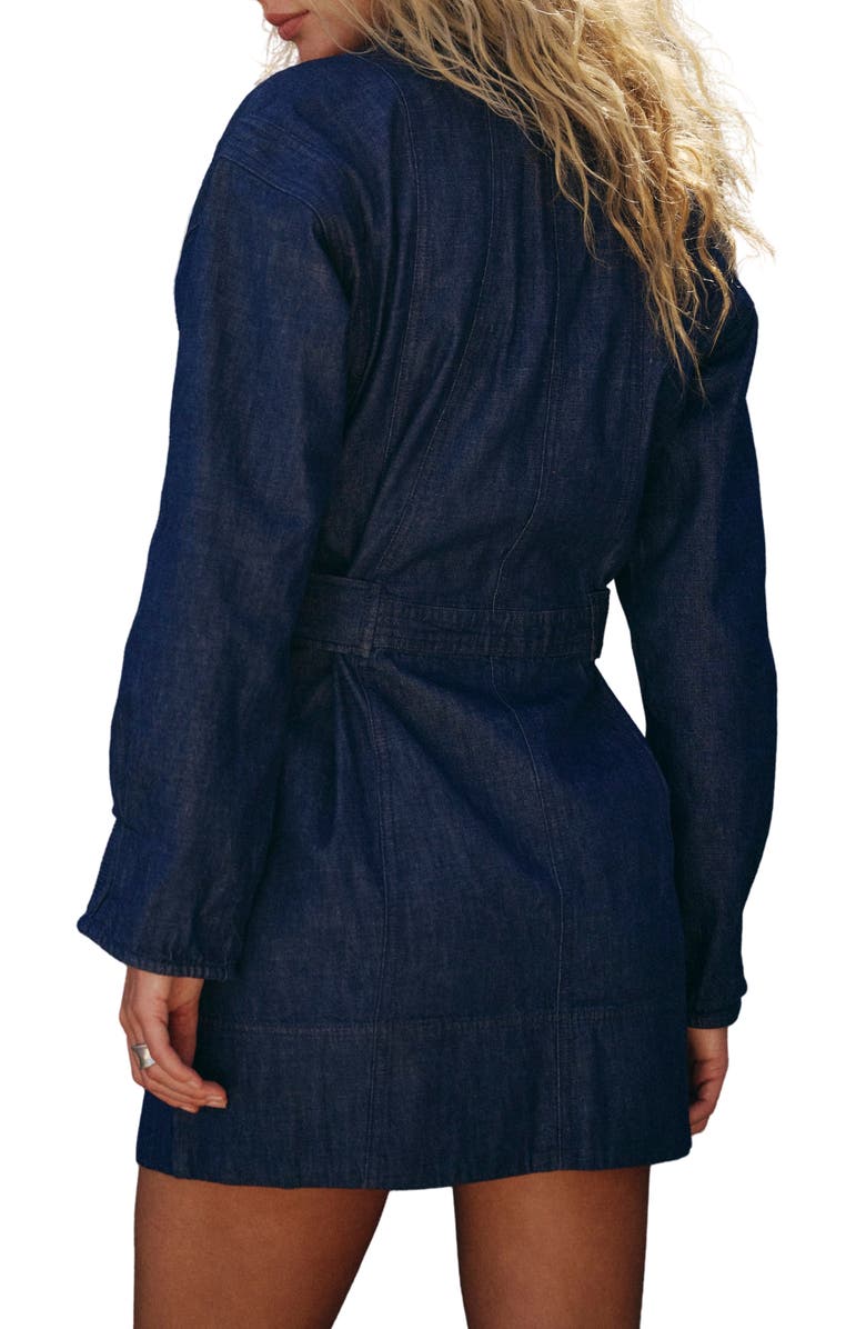 Free People Esme Long Sleeve Minidress | Nordstromrack