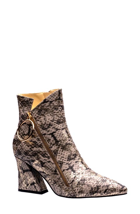 Classic Block Heel Bootie (Women)