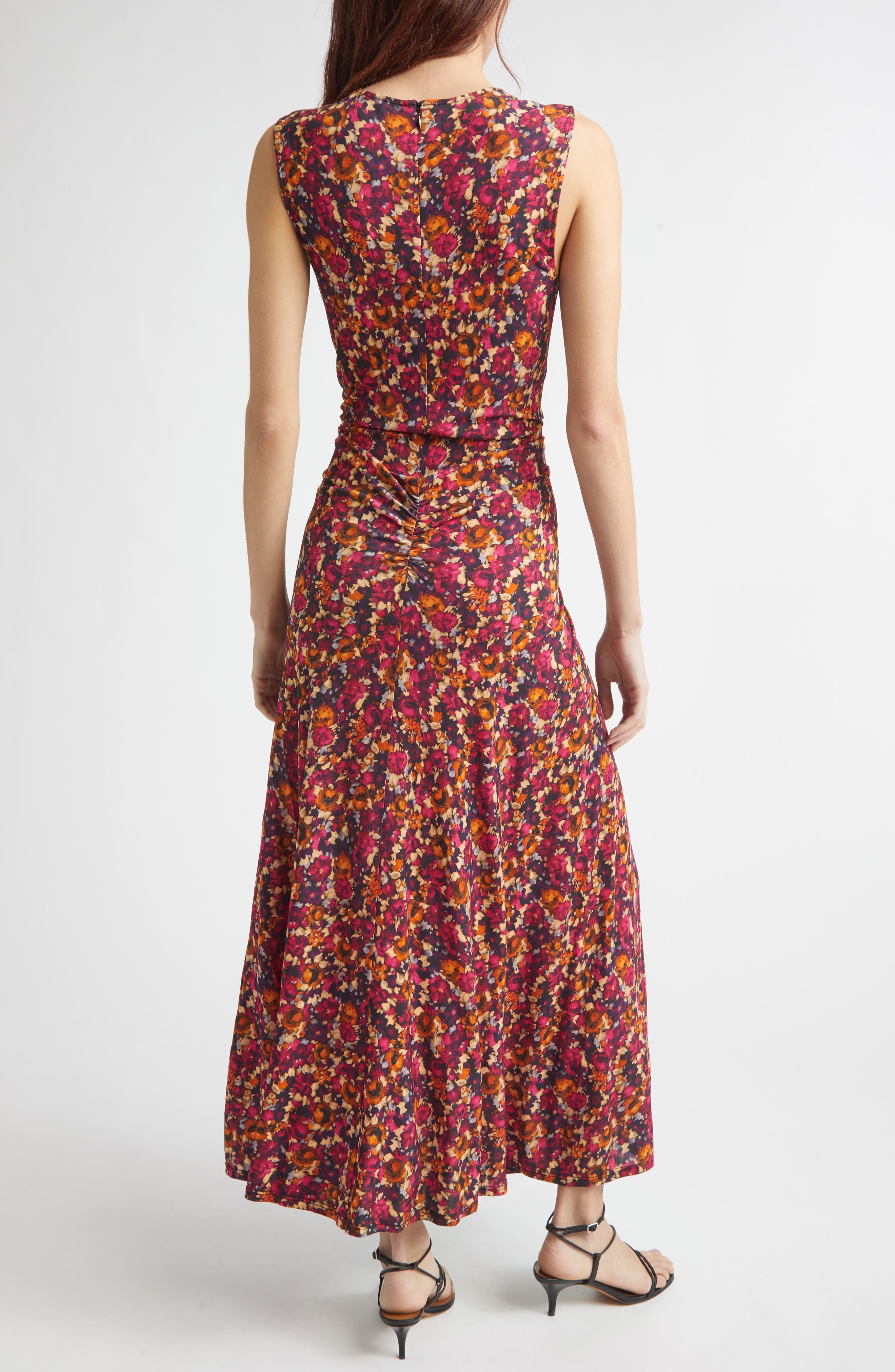 lana floral strapless maxi dress Lana Floral Strapless Maxi Dress S