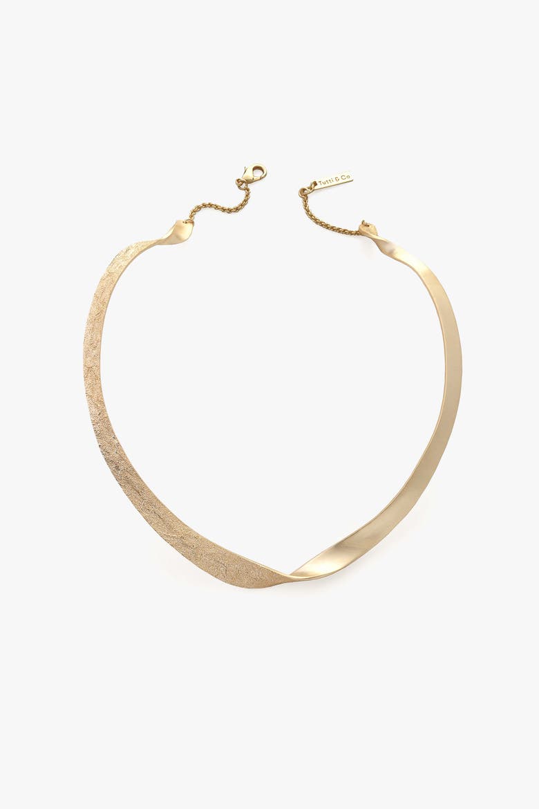 Praise Necklace, Main, color, Gold