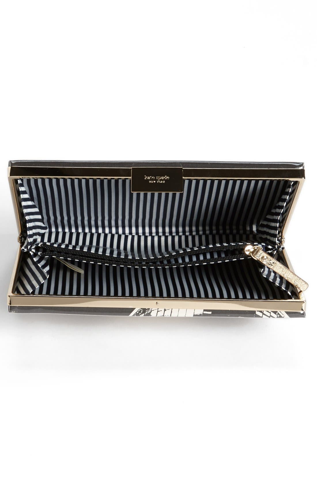 Kate Spade New York 'book emanuelle' box clutch, Alternate, color, 