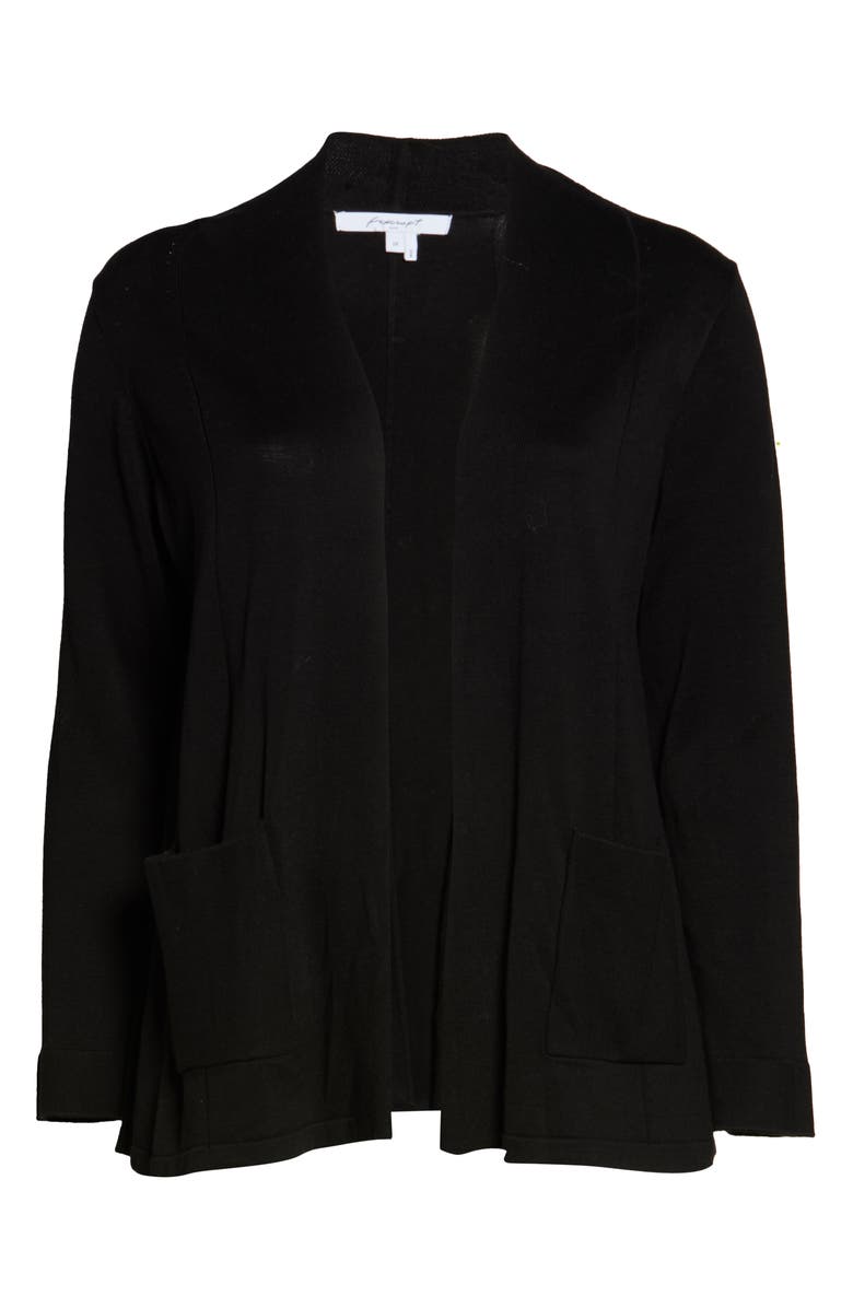 Foxcroft Bethane Jersey Cardigan, Alternate, color, 