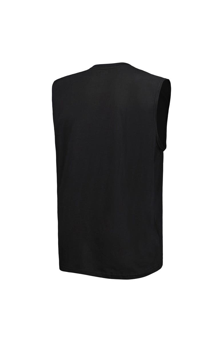 PROFILE Men's Black Oklahoma Sooners Big & Tall Tank Top, Alternate, color, 