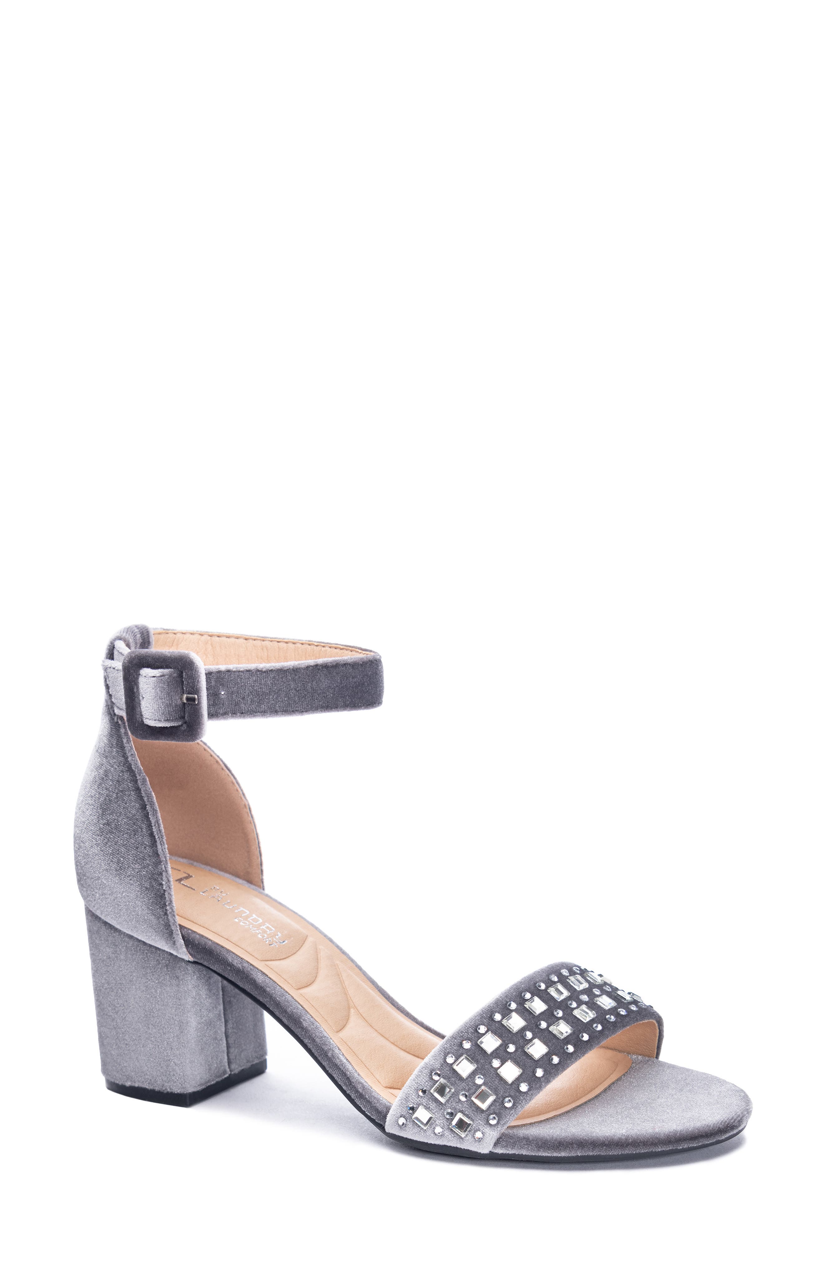 CL BY LAUNDRY Josilyn Velvet Sandal, Main, color, 