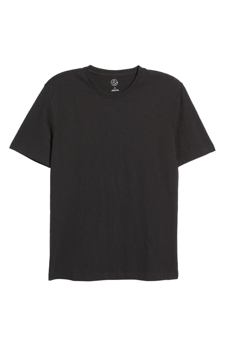 Treasure & Bond Crewneck Cotton Slub Jersey T-Shirt, Alternate, color,