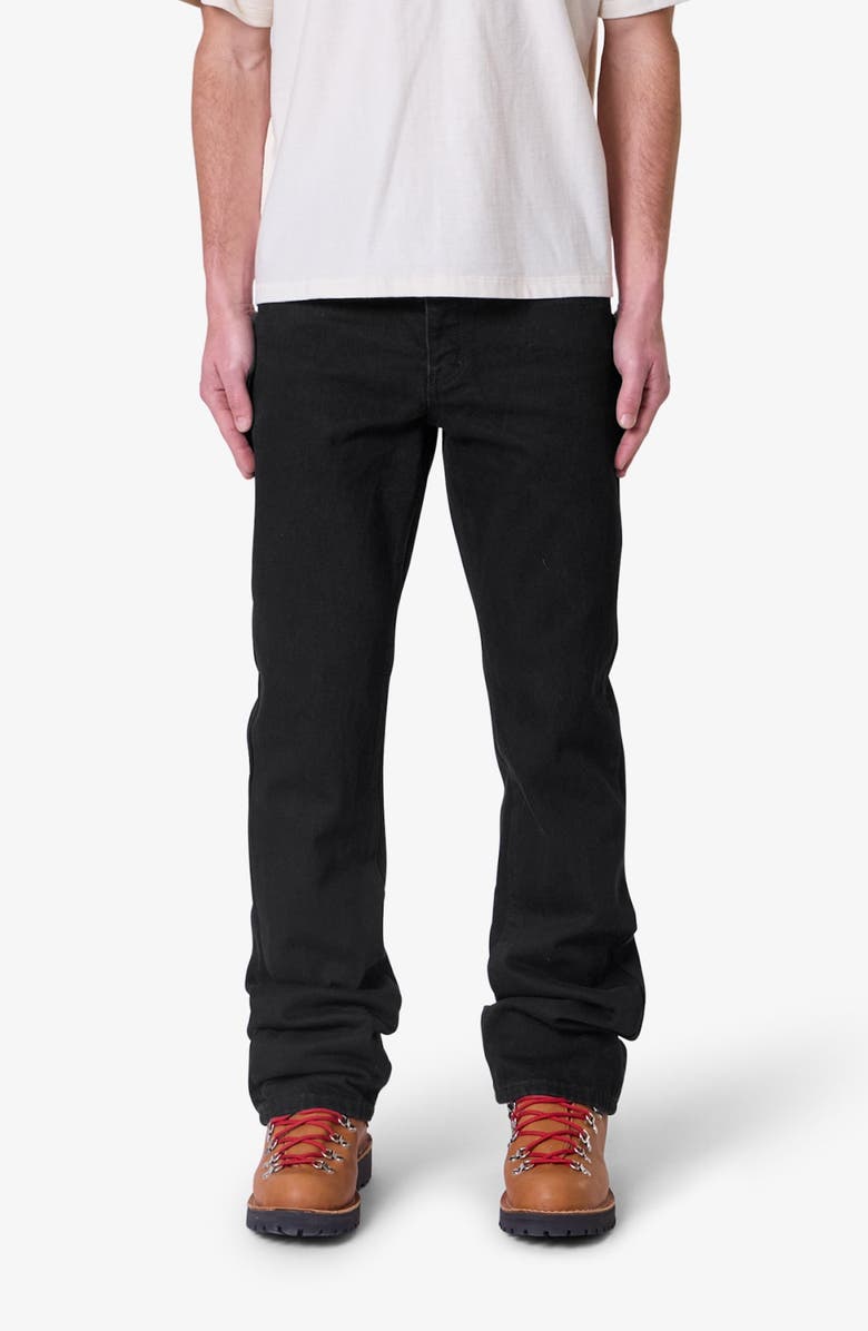 mnml Raw Bootcut Jeans, Alternate, color, Rinsed Black