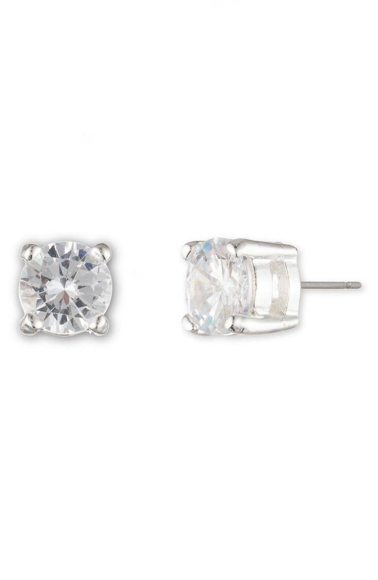 Lauren Ralph Lauren Cubic Zirconia Stud Earrings, Main, color,