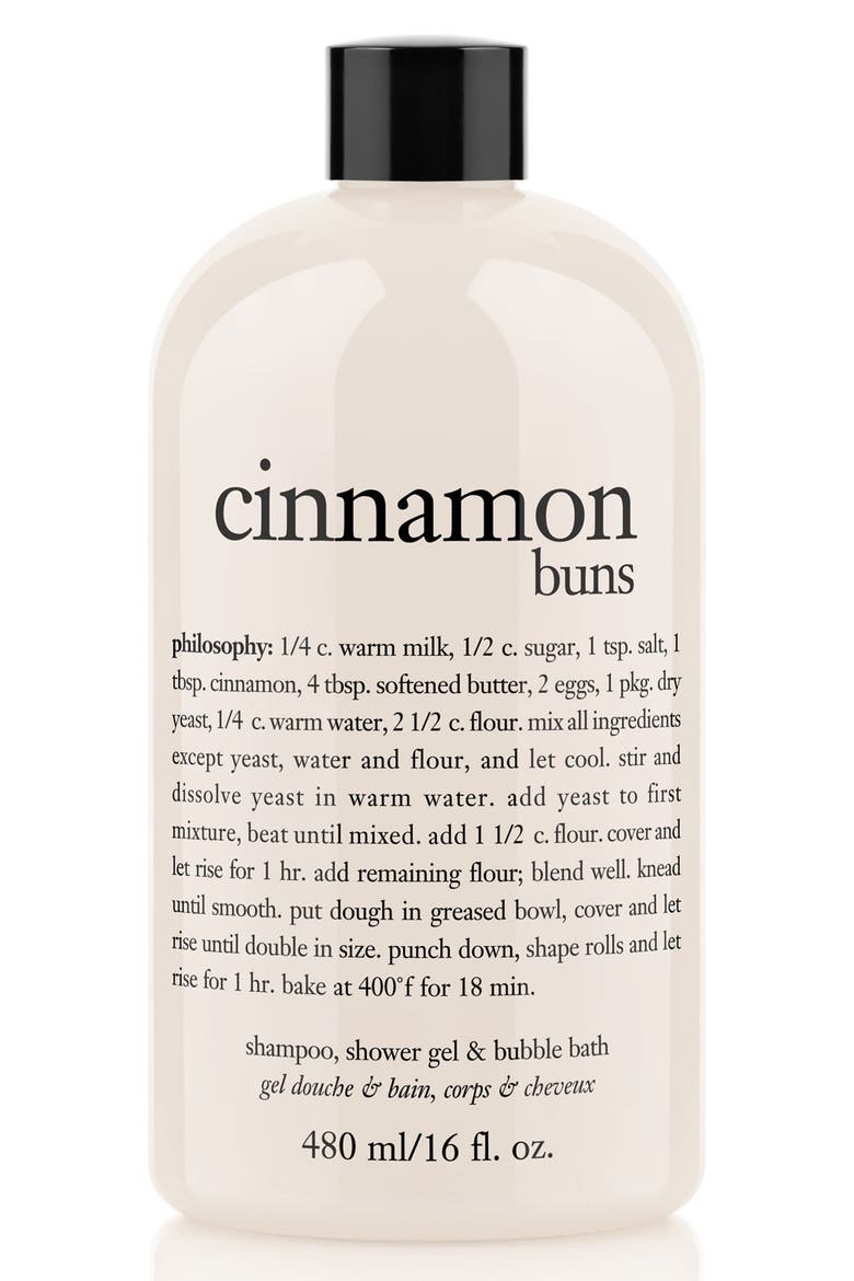 cinnamon buns shampoo, shower gel & bubble bath, Main, color, NO COLOR