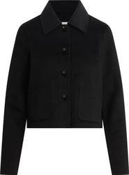 Favorite Daughter The Annabel Crop Wool Blend Jacket