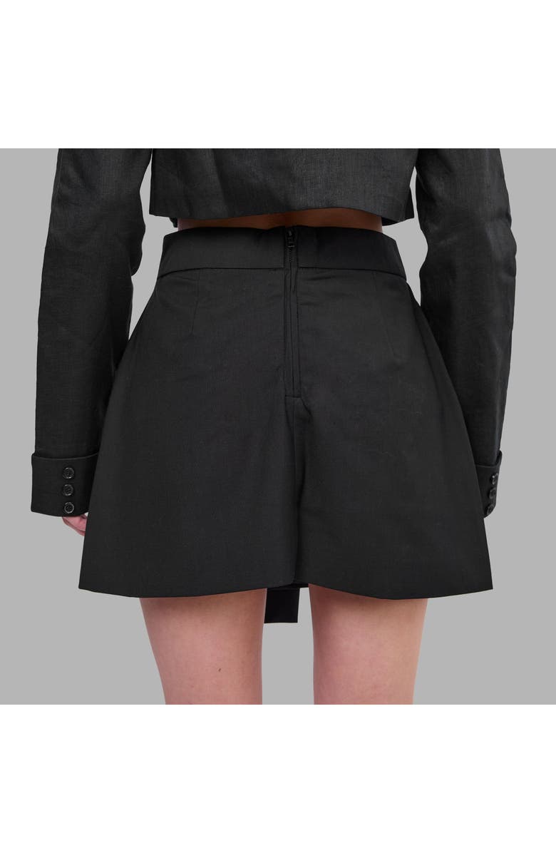 Blvck Paris Blvck Signature Tie-Front Skirt, Alternate, color, Black
